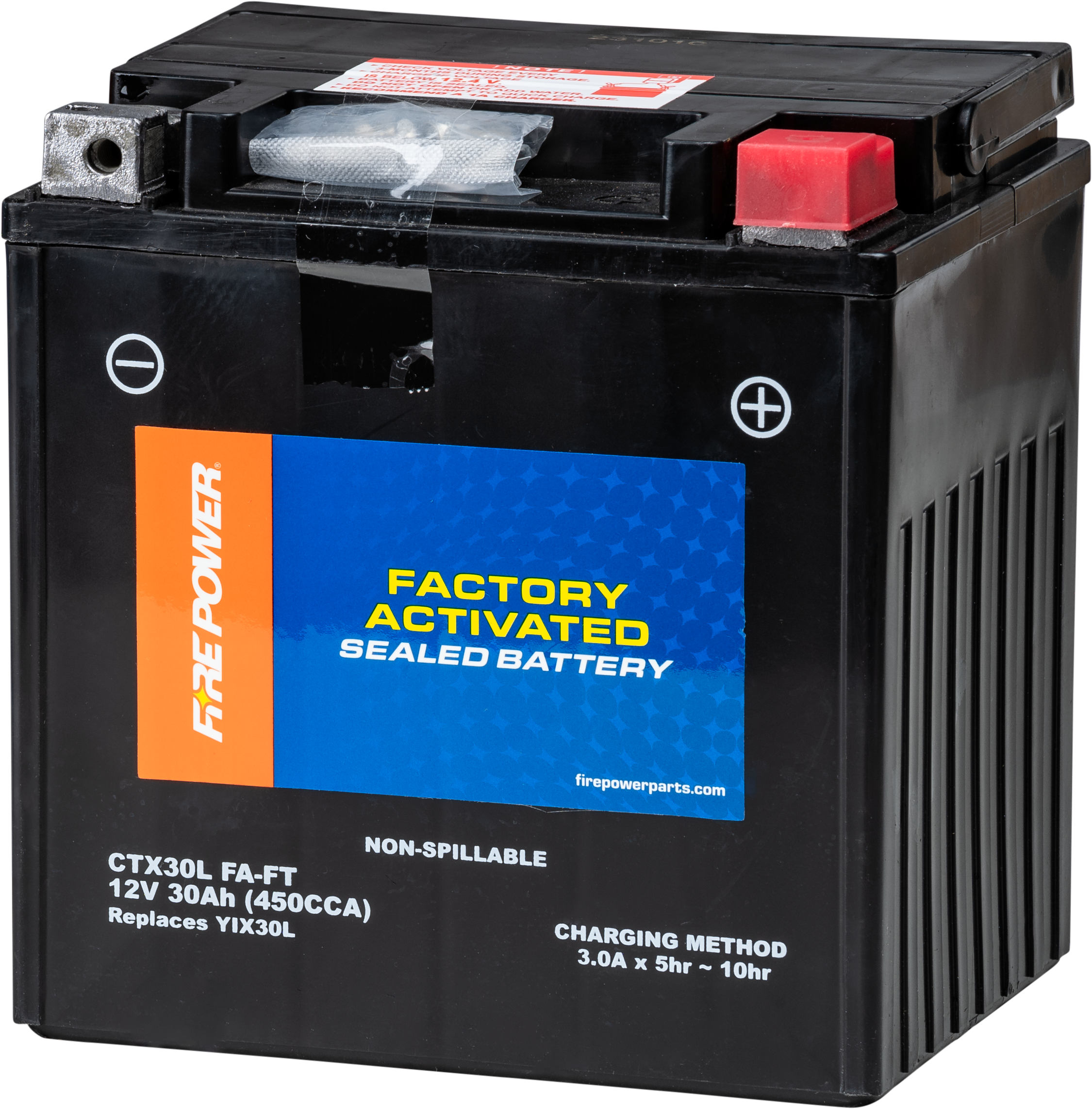 FIRE POWER BATTERY CTX30L (FA) FT SEALED FACTORY ACTIVATED - CTX30L (FA) FT